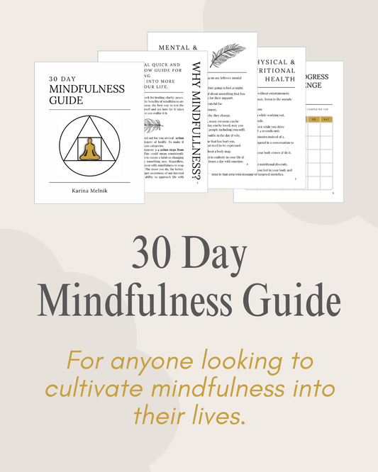 30 Day Mindfulness Guide