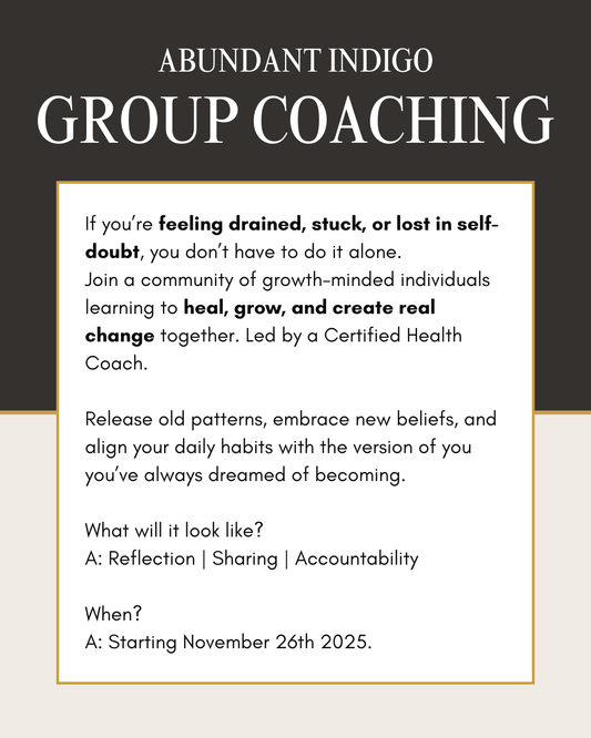 6 Week Inner Transformation Group Coaching Program