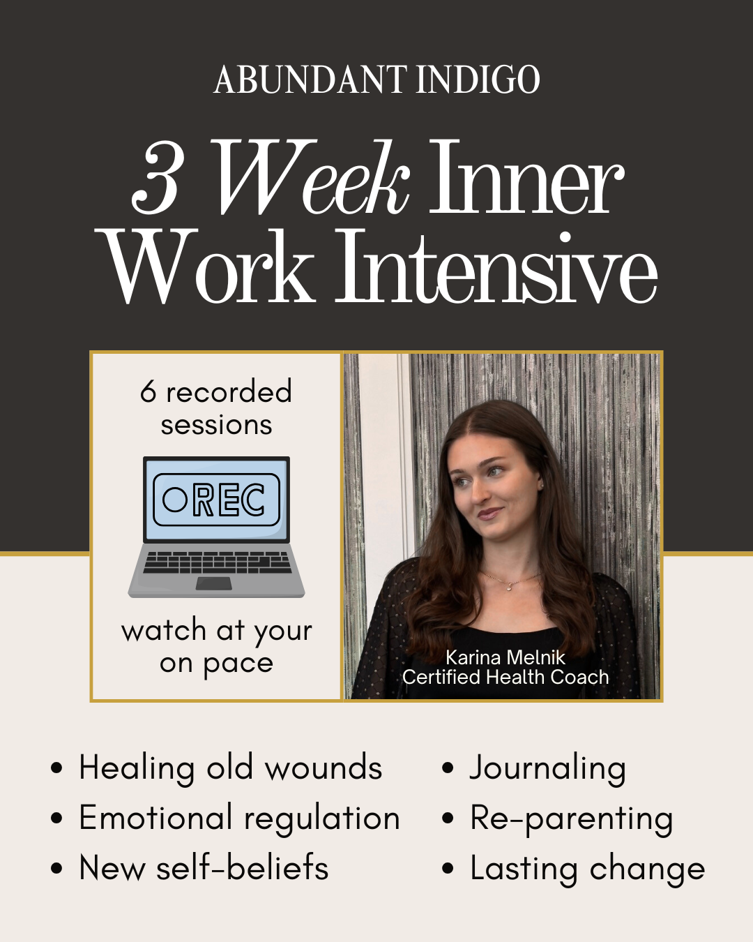 Inner Work Intensive Coaching Program